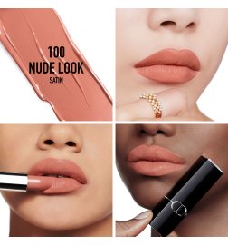 Rouge Dior - The Refill - Comfortable and Long-Wear Lipstick - Hydrating Floral Care Rouge Dior - The Refill - Comfortable and Long-Wear Lipstick - Hydrating Floral Care